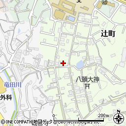 奈良県生駒市辻町882-140周辺の地図