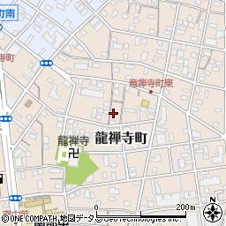 静岡県浜松市中央区龍禅寺町323周辺の地図