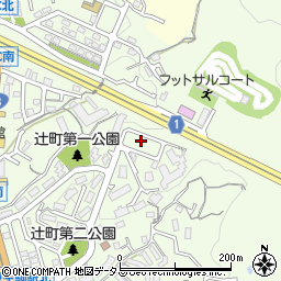 奈良県生駒市辻町450-5周辺の地図