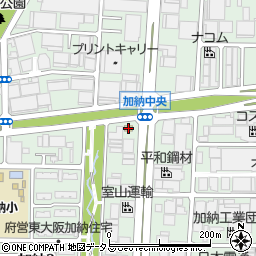 セブンイレブン東大阪加納３丁目店周辺の地図