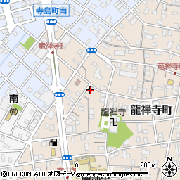 静岡県浜松市中央区龍禅寺町772周辺の地図
