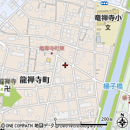 静岡県浜松市中央区龍禅寺町351周辺の地図