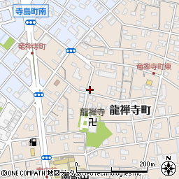 静岡県浜松市中央区龍禅寺町281周辺の地図