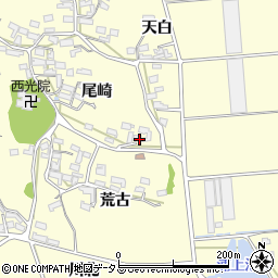 愛知県田原市浦町尾崎38周辺の地図