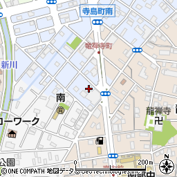 静岡県浜松市中央区寺島町19周辺の地図