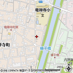 静岡県浜松市中央区龍禅寺町178周辺の地図