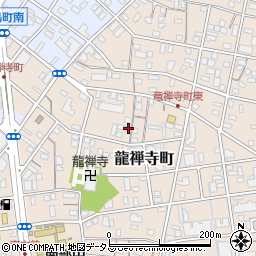 静岡県浜松市中央区龍禅寺町287周辺の地図