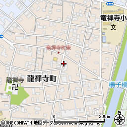 静岡県浜松市中央区龍禅寺町346周辺の地図