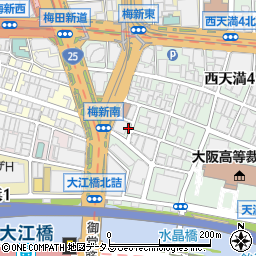 竹内・井上・高田・法律事務所周辺の地図