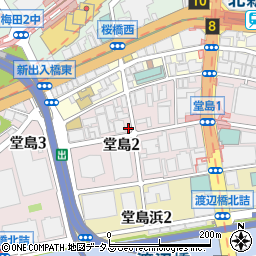 堂島針灸接骨院周辺の地図