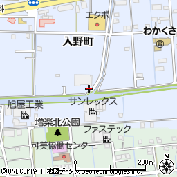 静岡県浜松市中央区入野町6057周辺の地図