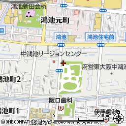 寺嶋公園トイレ周辺の地図