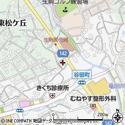 浜屋株式会社　奈良生駒店周辺の地図