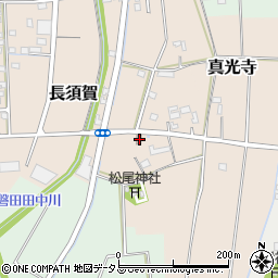 静岡県磐田市長須賀55周辺の地図