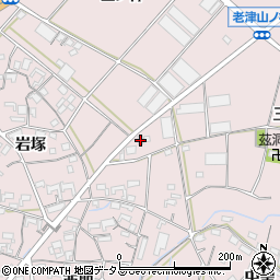愛知県豊橋市老津町三嶋106周辺の地図