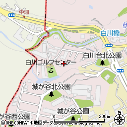 兵庫県神戸市須磨区白川不計周辺の地図