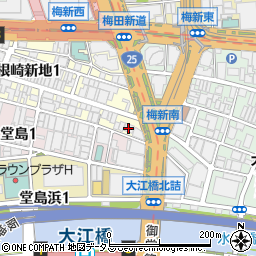 大阪調理製菓専門学校　ｅｃｏｌｅＵＭＥＤＡ周辺の地図