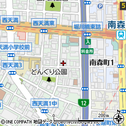 株式会社千代田機械製作所　大阪連絡所周辺の地図