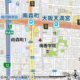天神寿司周辺の地図
