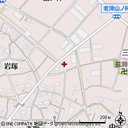 愛知県豊橋市老津町三嶋103周辺の地図