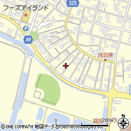 静岡県浜松市中央区雄踏町宇布見8844周辺の地図