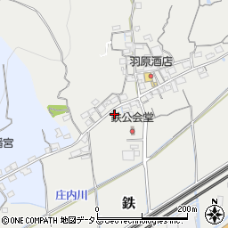 岡山県岡山市東区鉄485周辺の地図