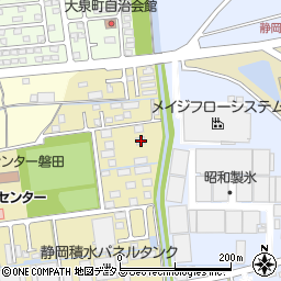 静岡県磐田市上大之郷32周辺の地図
