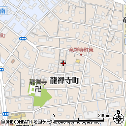 静岡県浜松市中央区龍禅寺町305周辺の地図