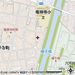 静岡県浜松市中央区龍禅寺町177周辺の地図