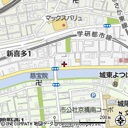 サムティ京橋フルス周辺の地図