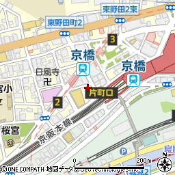 クレスト京橋周辺の地図