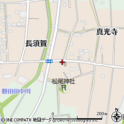 静岡県磐田市長須賀131周辺の地図