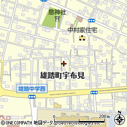 静岡県浜松市中央区雄踏町宇布見4905周辺の地図