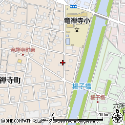 静岡県浜松市中央区龍禅寺町184周辺の地図