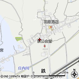 岡山県岡山市東区鉄486周辺の地図