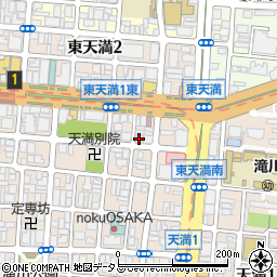 ロイヤル東天満ビル周辺の地図