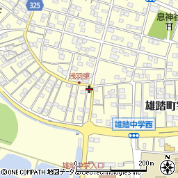 静岡県浜松市中央区雄踏町宇布見8775周辺の地図