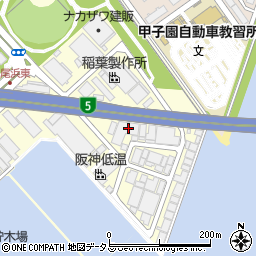 福建社周辺の地図