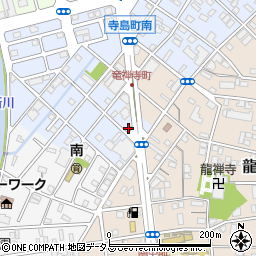 静岡県浜松市中央区寺島町105周辺の地図