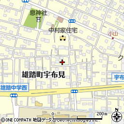 静岡県浜松市中央区雄踏町宇布見4917周辺の地図