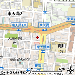 Boulangerie Kawa 東天満店周辺の地図