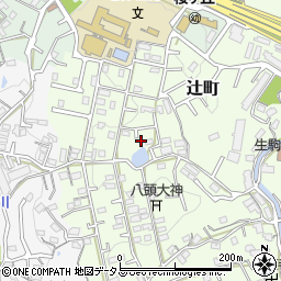 奈良県生駒市辻町882-122周辺の地図