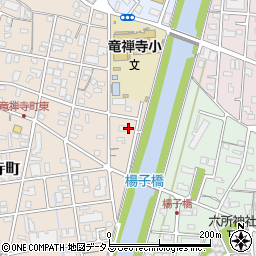 静岡県浜松市中央区龍禅寺町172周辺の地図