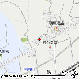 岡山県岡山市東区鉄499周辺の地図
