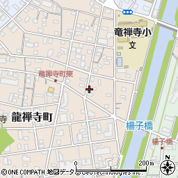 静岡県浜松市中央区龍禅寺町192周辺の地図