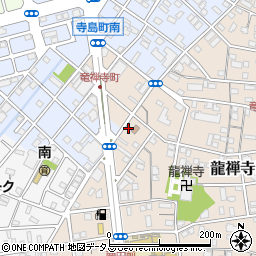 静岡県浜松市中央区龍禅寺町805周辺の地図