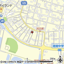静岡県浜松市中央区雄踏町宇布見8813周辺の地図