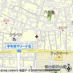 静岡県浜松市中央区雄踏町宇布見4860周辺の地図