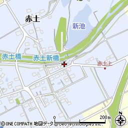 静岡県菊川市赤土2101-44周辺の地図