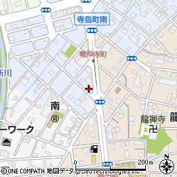 静岡県浜松市中央区寺島町104周辺の地図